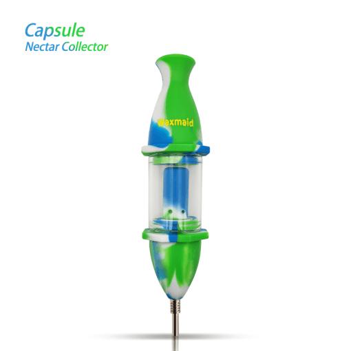 Waxmaid Capsule Silicone Glass Nectar Collector