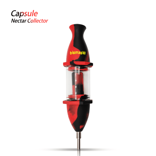 Waxmaid Capsule Silicone Glass Nectar Collector