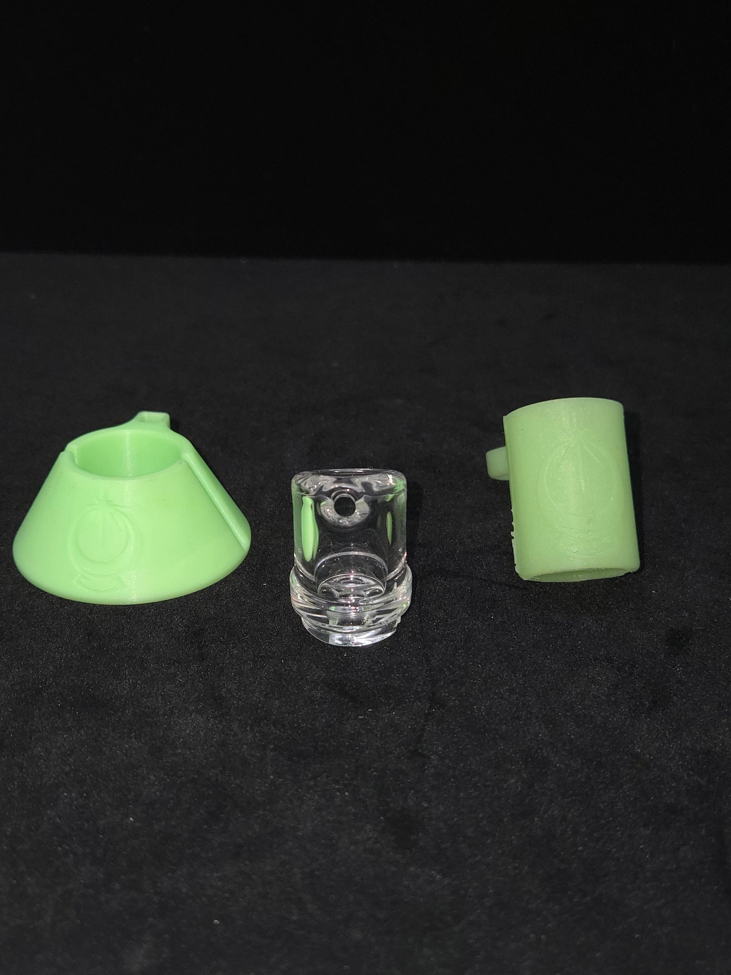 OTP Clear Krylon Pivot Dry Top w/ tether+stand combo in Lit (glow in dark)