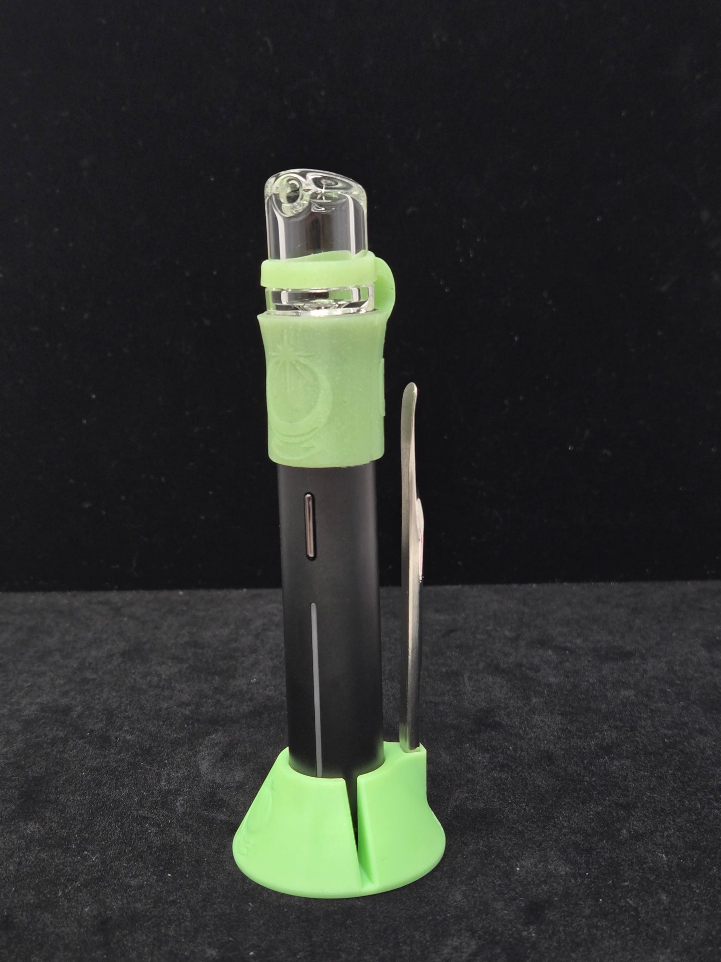 OTP Clear Krylon Pivot Dry Top w/ tether+stand combo in Lit (glow in dark)