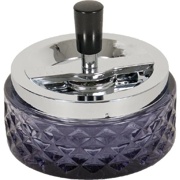Spinning Glass Ashtray | 4.75"