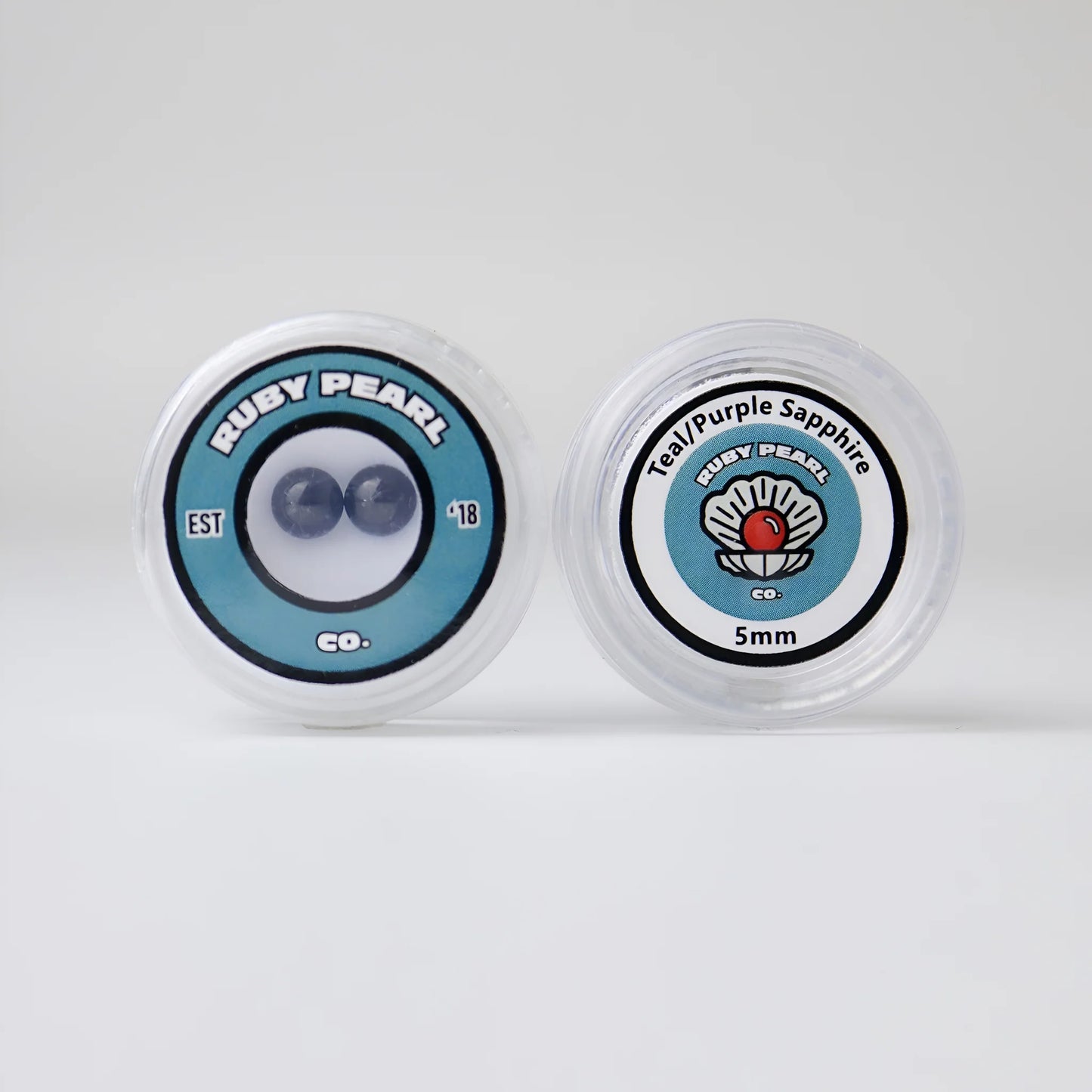 5mm Teal/Purple Sapphire Terp Pearls