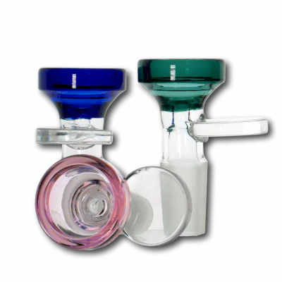 14mm Color Bowl w Flat Handle