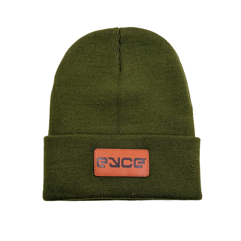 Eyce Leather Patch Beanie
