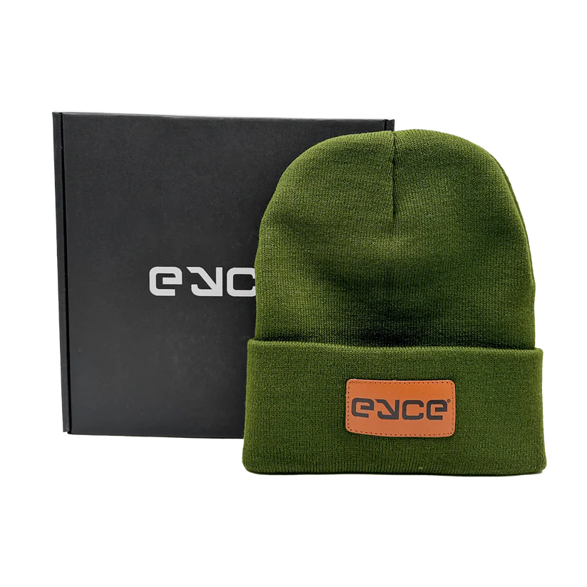 Eyce Leather Patch Beanie