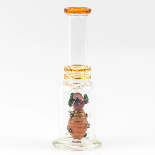 Empire Glassworks "Save the Bees" Mini Tube
