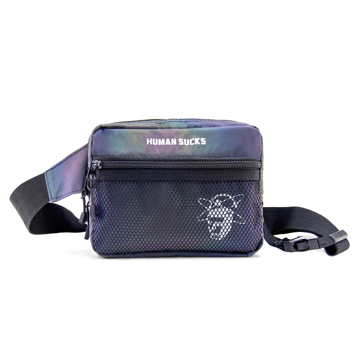 HUMAN SUCKS Reflect Fanny Pack