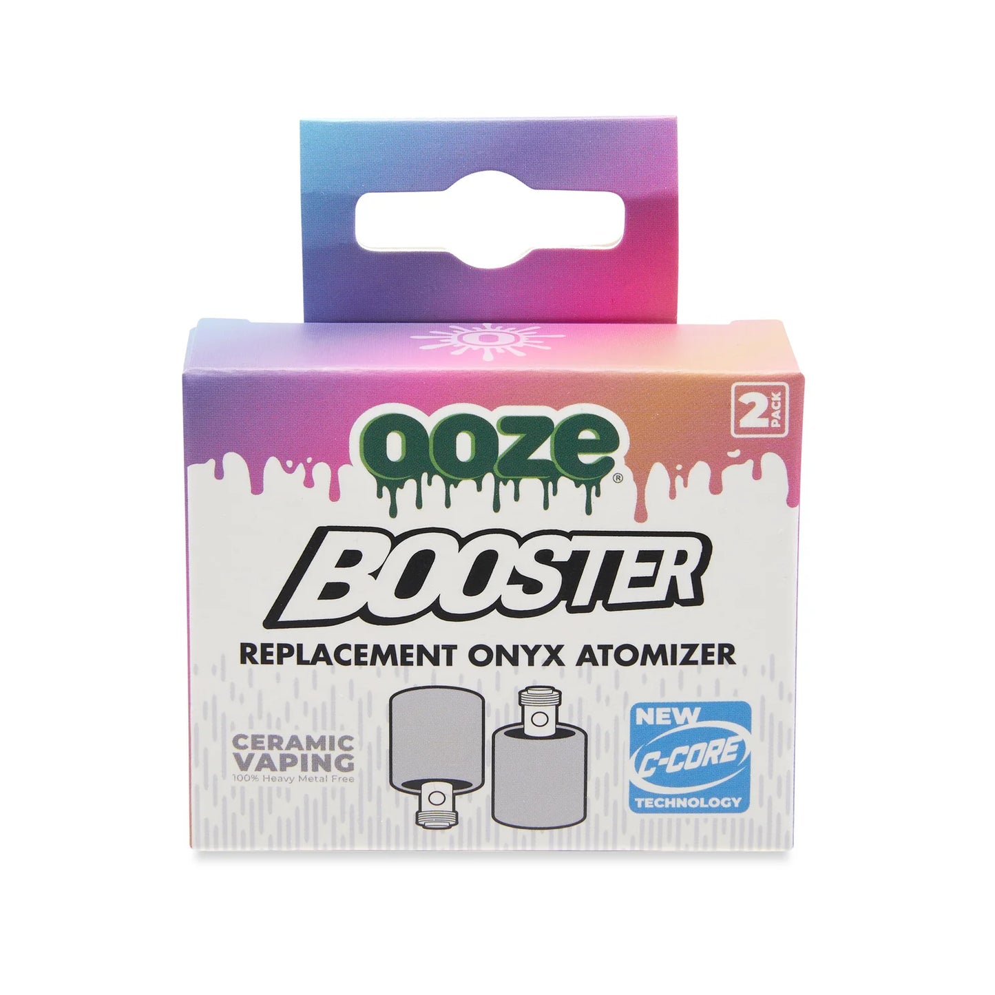 Ooze Booster Onyx Atomizer 2pk