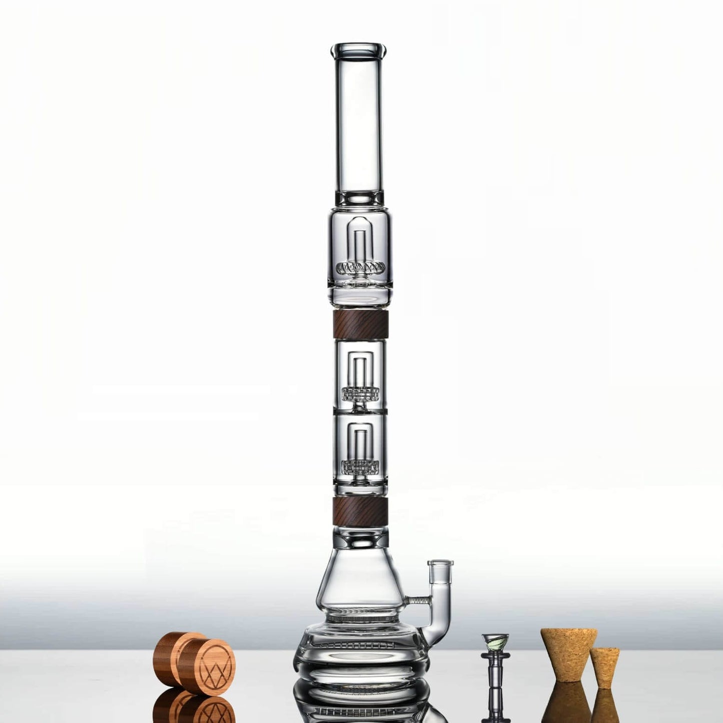 23" Voyager + Dual Perc Bong