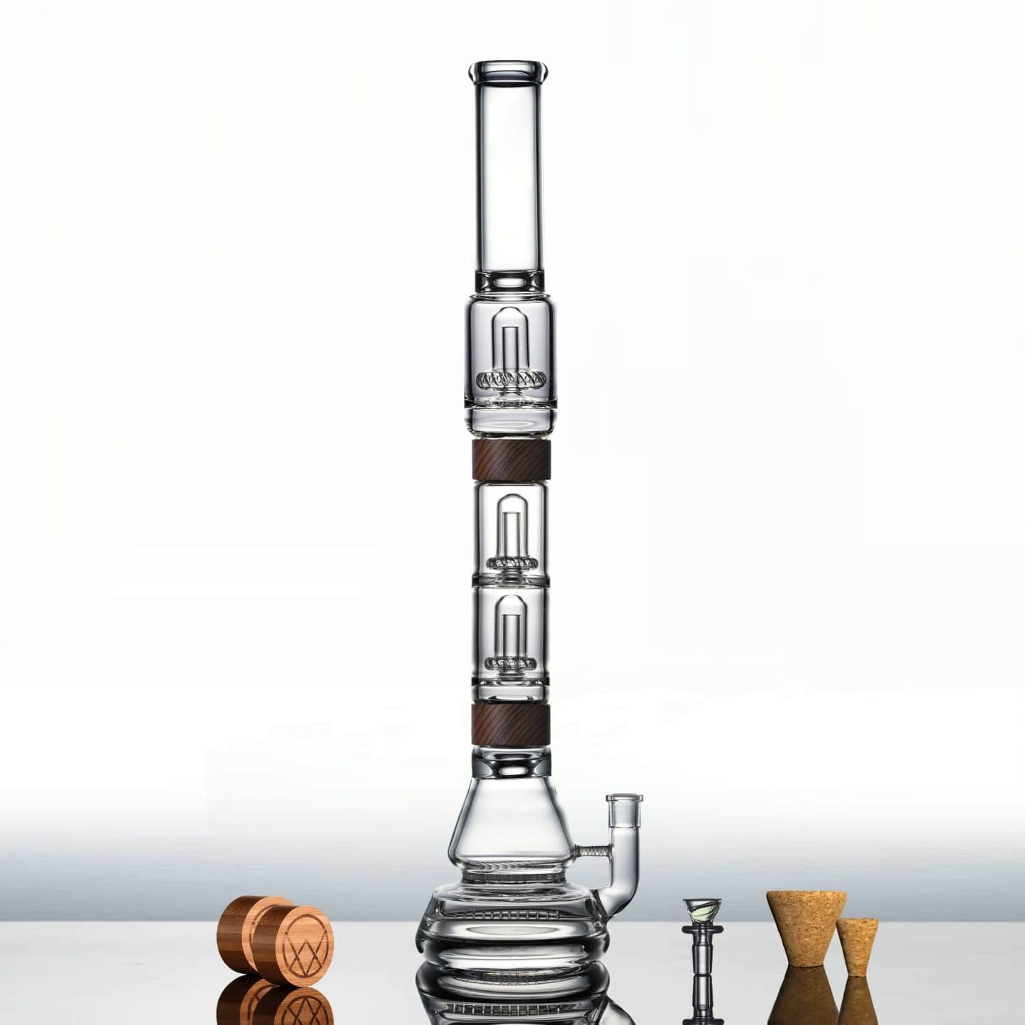 23" Voyager + Dual Perc Bong