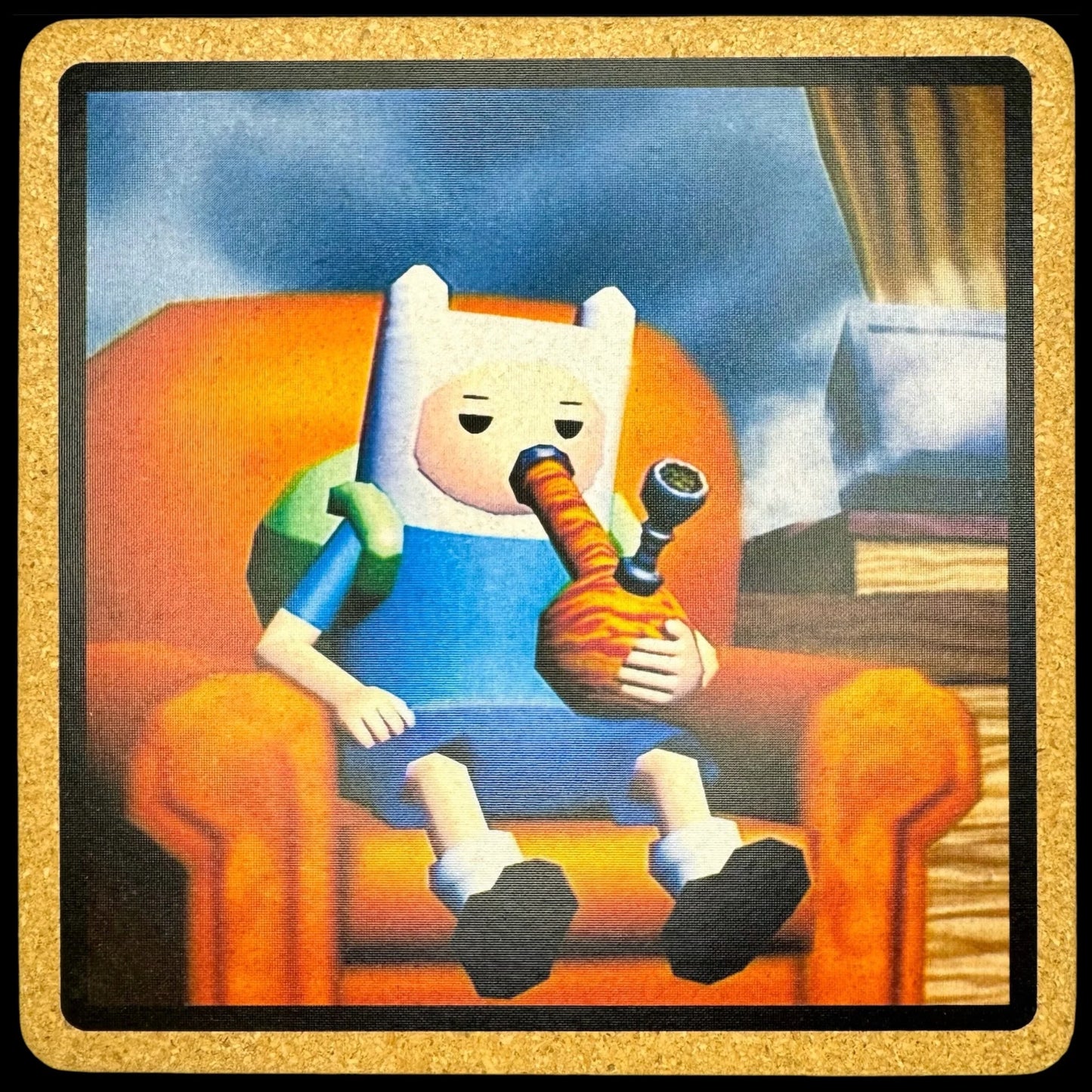 Mattitude Mats 7.25" Square- CouchLocked Time