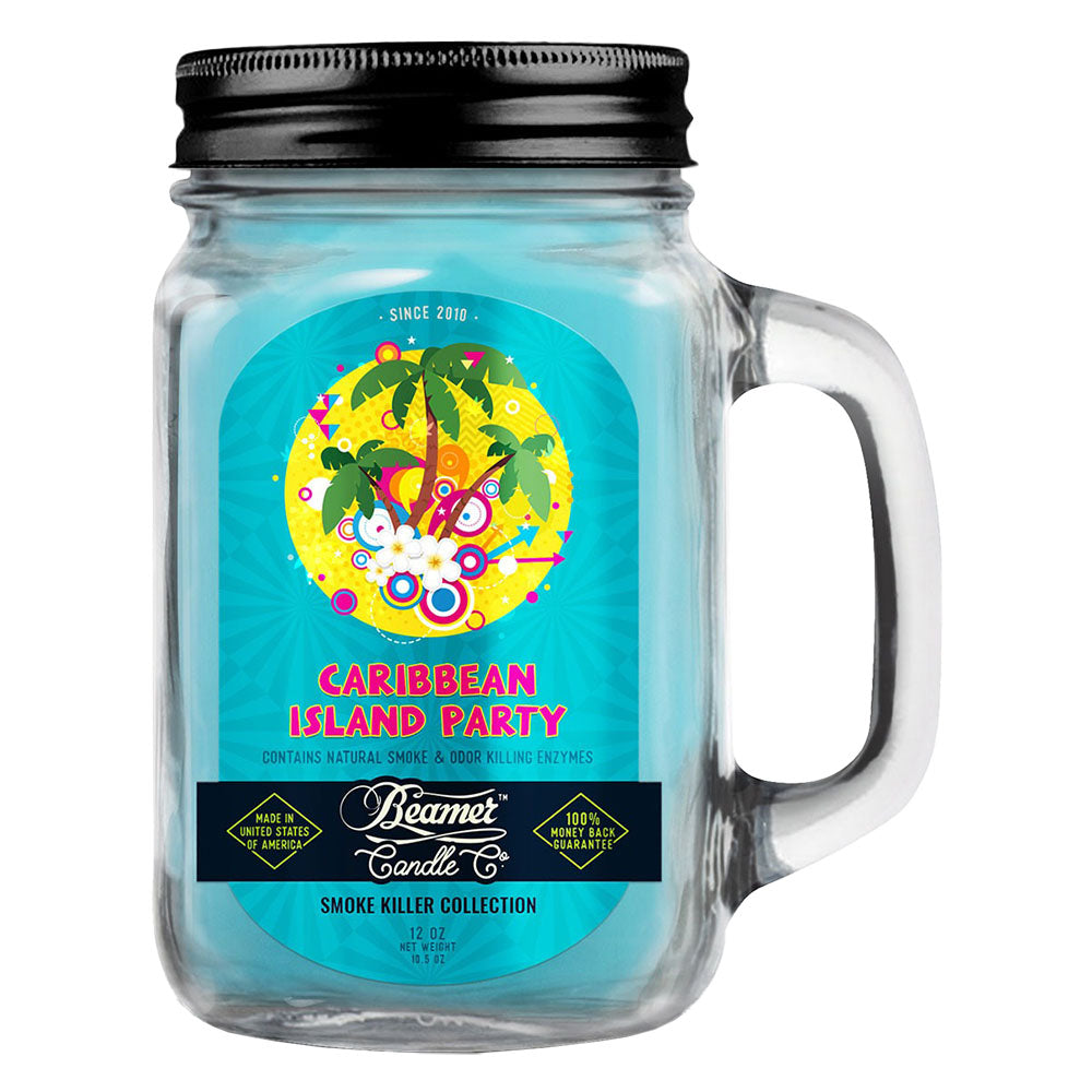Mason Jar Candle | Caribbean Island Party