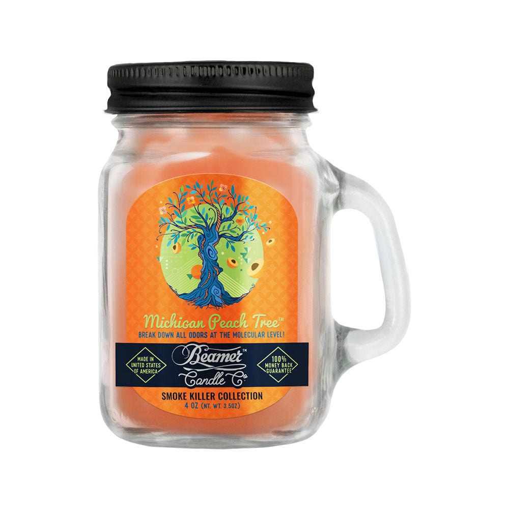 Mason Jar Candle | Michigan Peach Tree