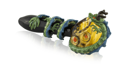 Empire Glassworks Dragon Sphere Large Spoon Pipe