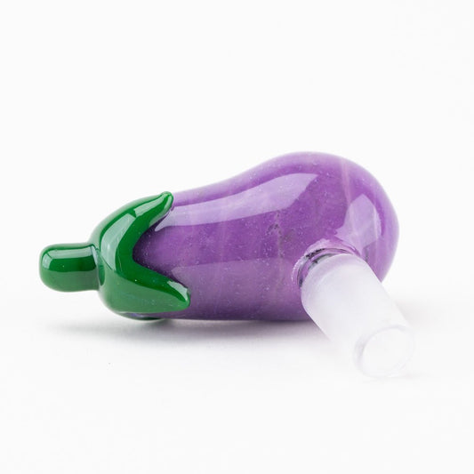 Empire Glassworks Eggplant Bowl Piece