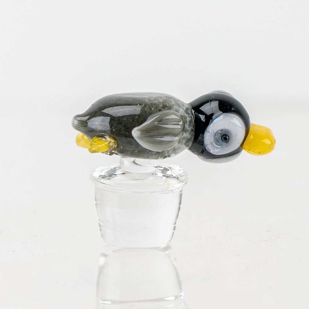 Empire Glassworks Penguin Puffco Oculus Glass Carb Cap