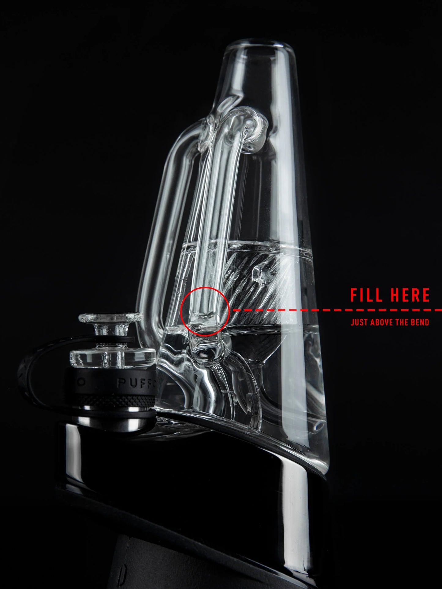 Puffco Peak Ryan Fitt Recycler Glass