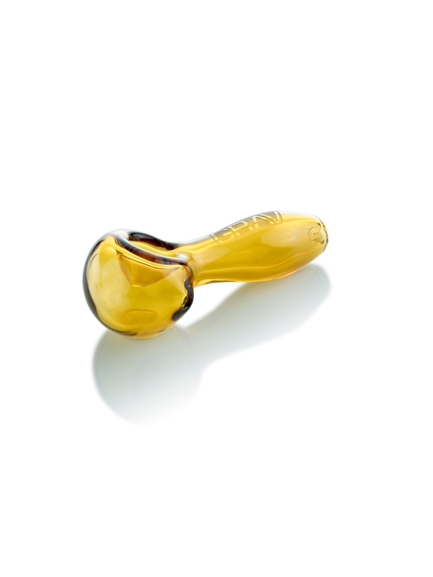 GRAV Classic Spoon Hand Pipe - Scientific Glass w/ Ash Catching Mouthpiece