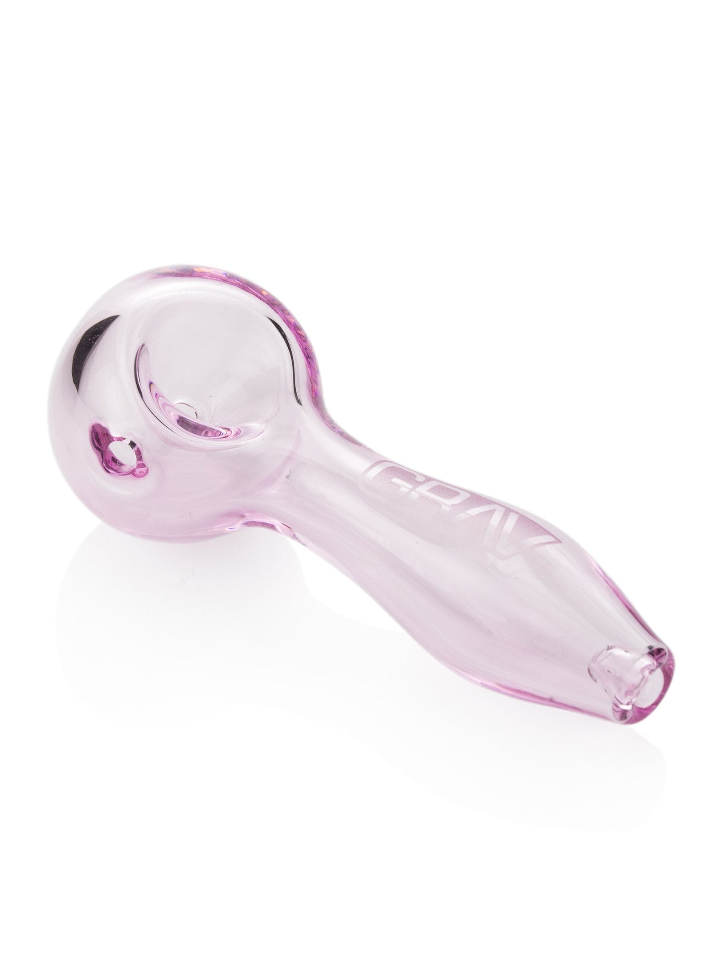 GRAV Classic Spoon Hand Pipe - Scientific Glass w/ Ash Catching Mouthpiece