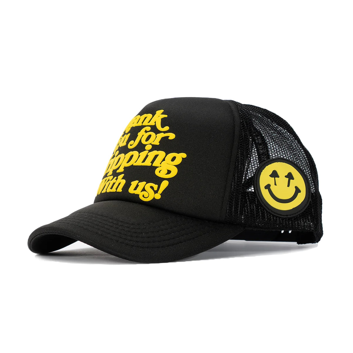 “THANK YOU FOR TRIPPING WITH US” ROAD TRIP COLLAB TRUCKER - BLACK