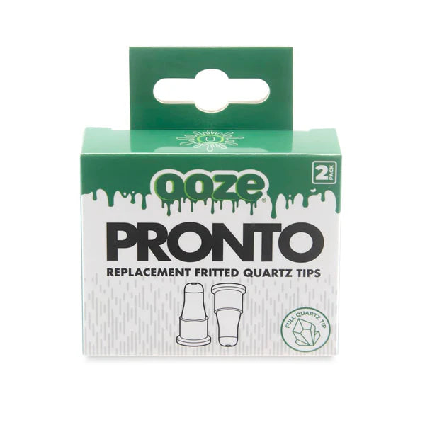 Ooze Pronto Replacement Fritted Quartz Tips - 2 Pack