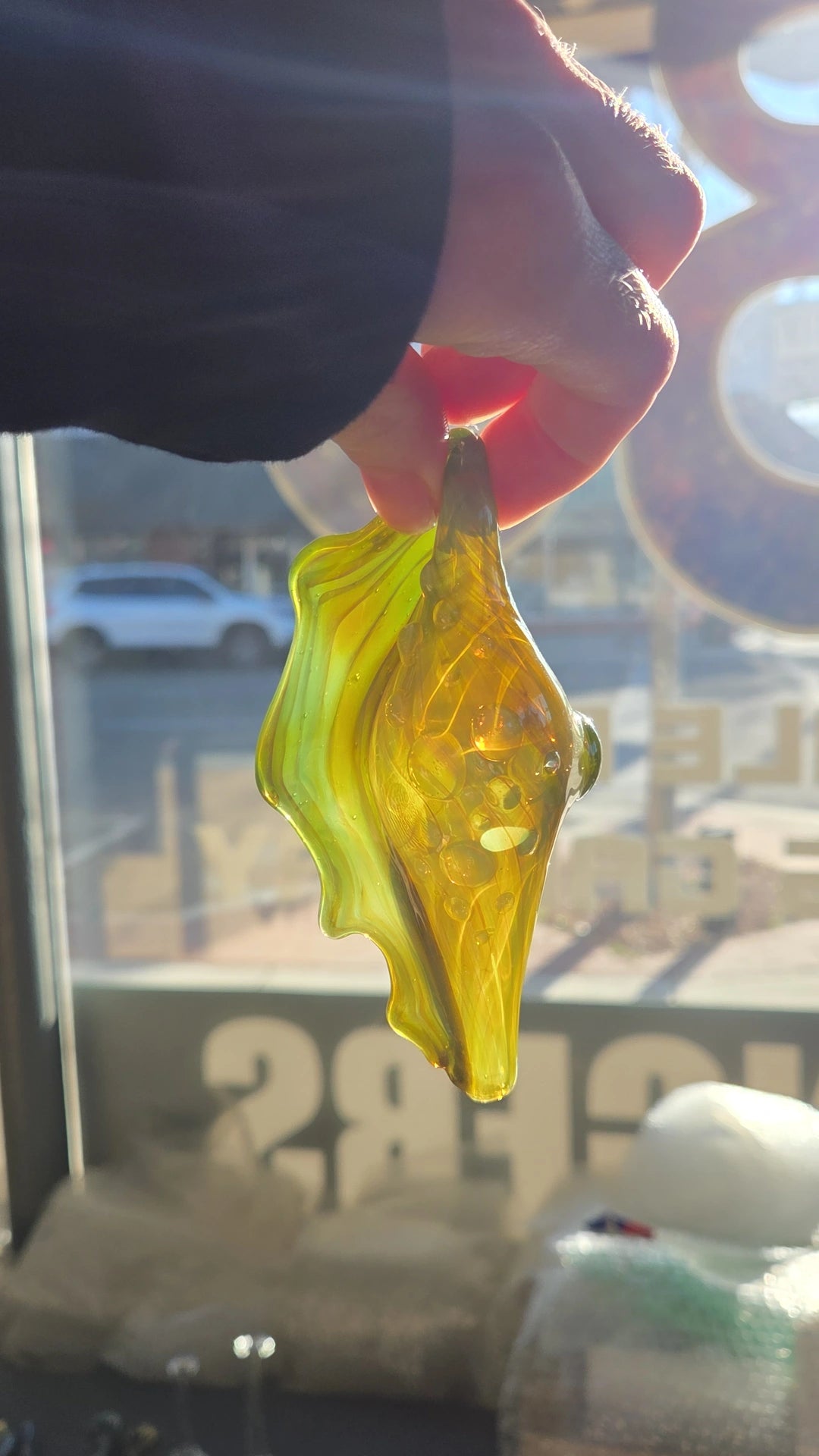 Seashell Pipe Pendant