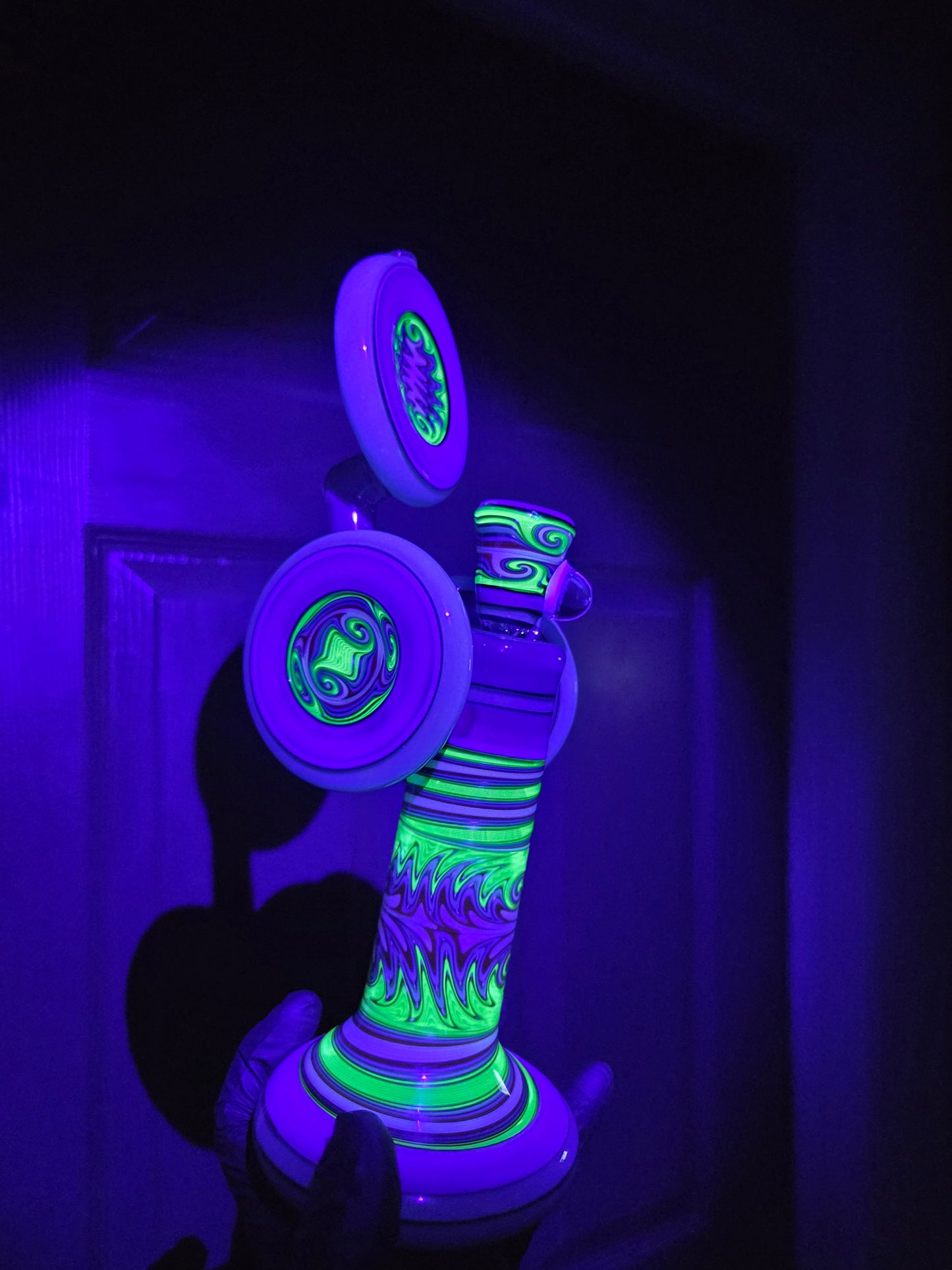 Slob 10.5" Worked Dewar Bub (UV) w/ Matching Slide