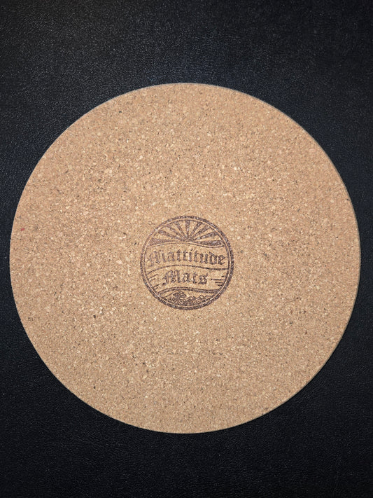 Mattitude Mats 7" Round- Tie Dye