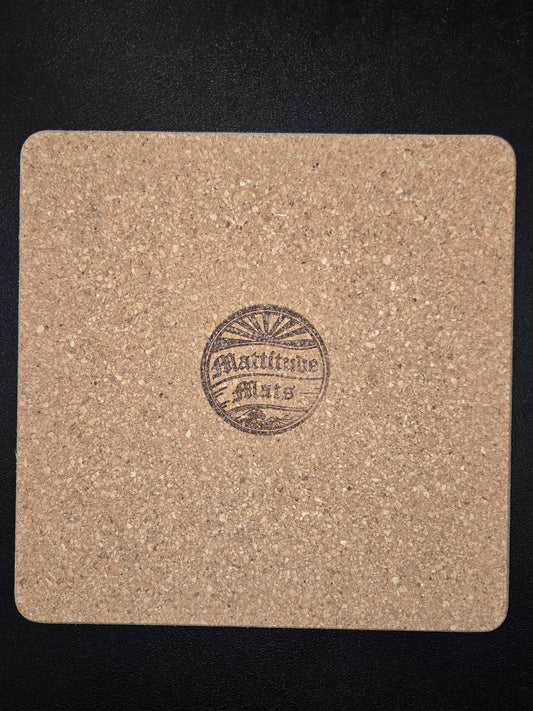 Mattitude Mats 7.25" Square- Max and Roxanne