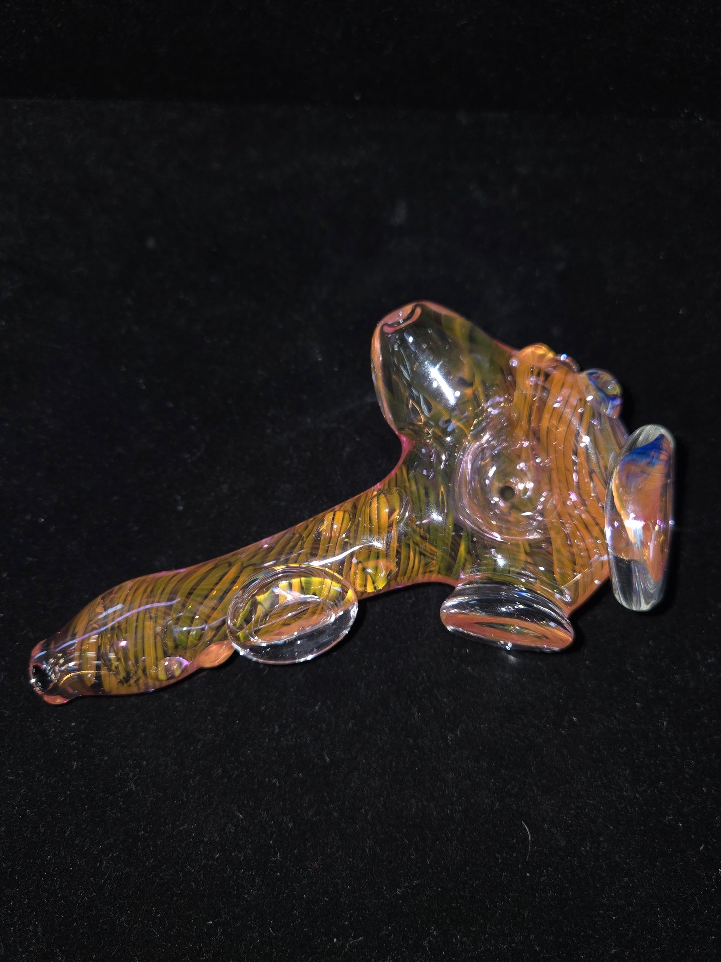 Cosmic Thick Pink Fumed Spoon