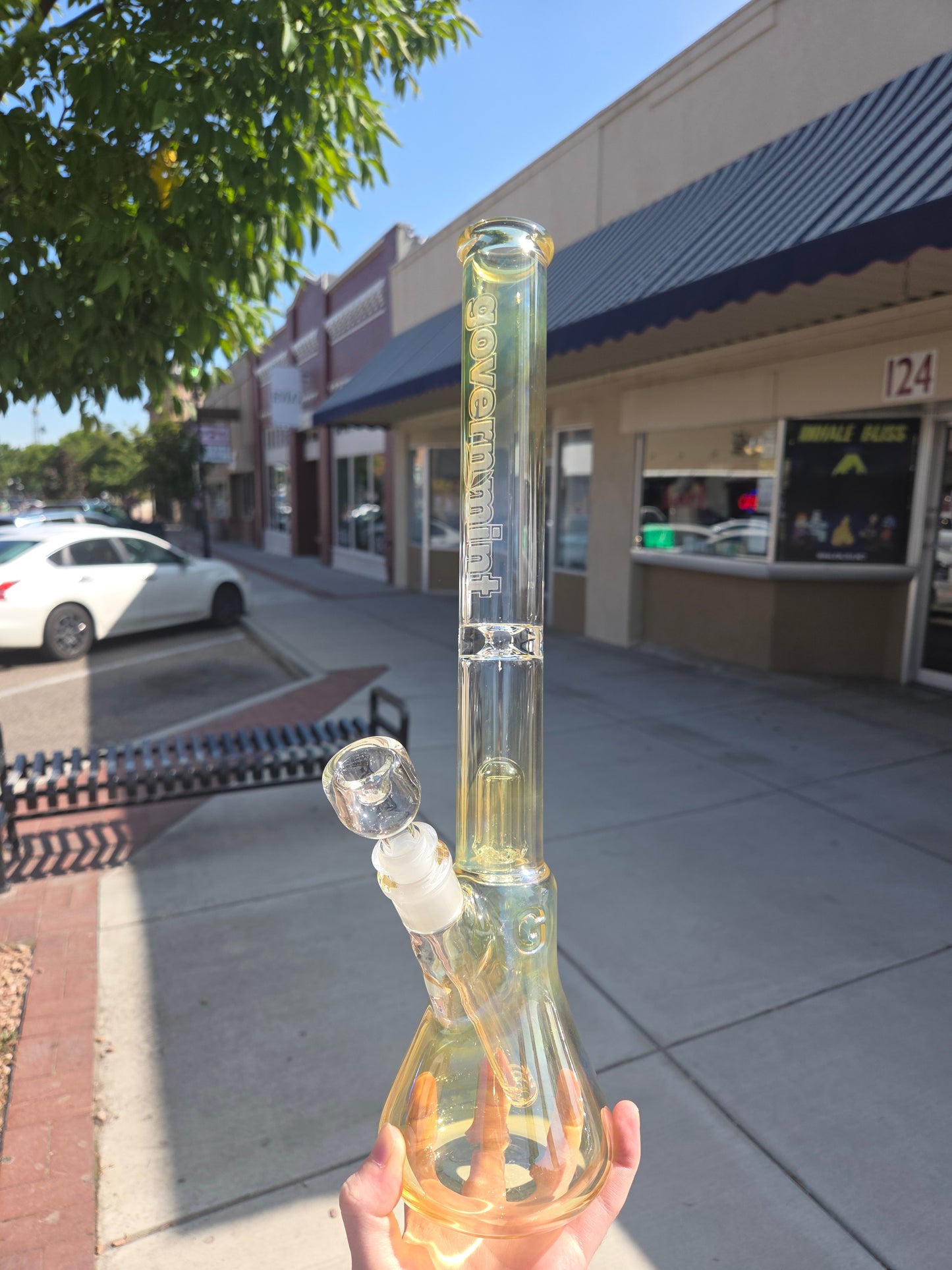 Governmint Glass Bell Bottom Dome Perc Tubes