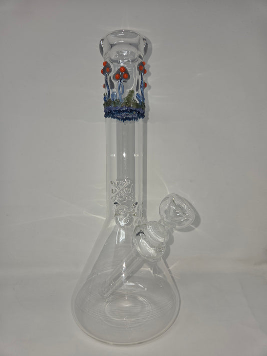 11" 38x4 Clear Mushroom Beakers