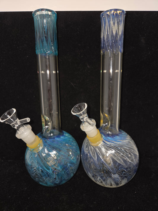 Oregon Made Glass Round Bottom 11" Tubes - Downstem