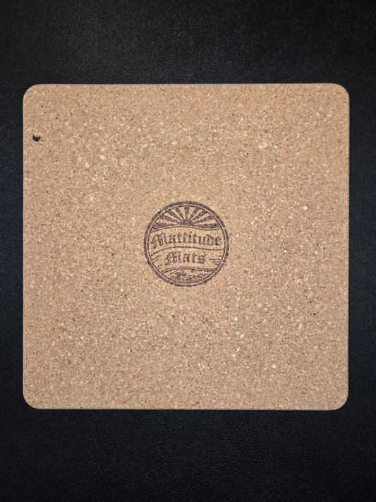 Mattitude Mats 7.25" Square- Mandala Square