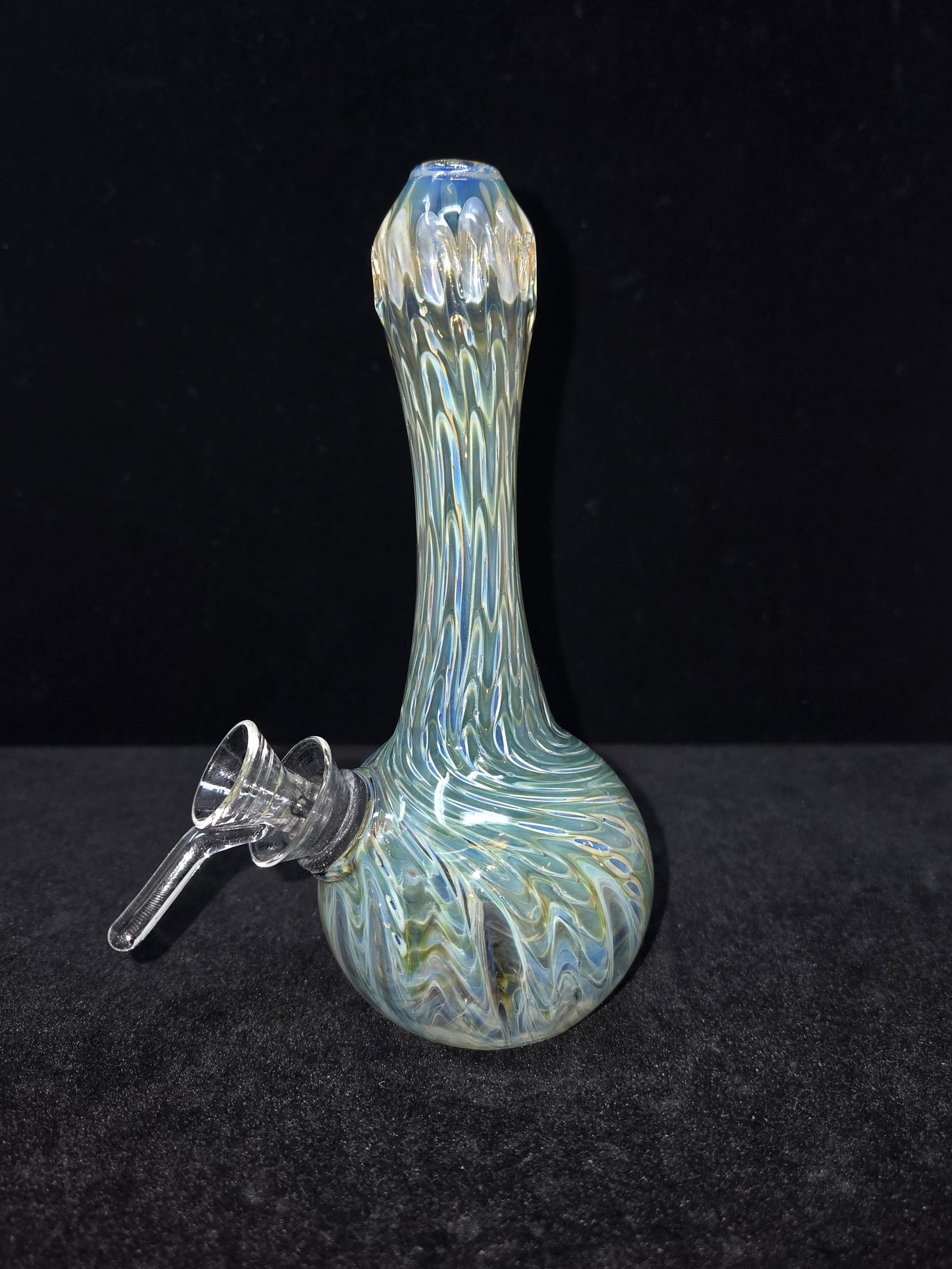 Oregon Made Glass Mini Round Bottom 6" Tubes - Pull Stem