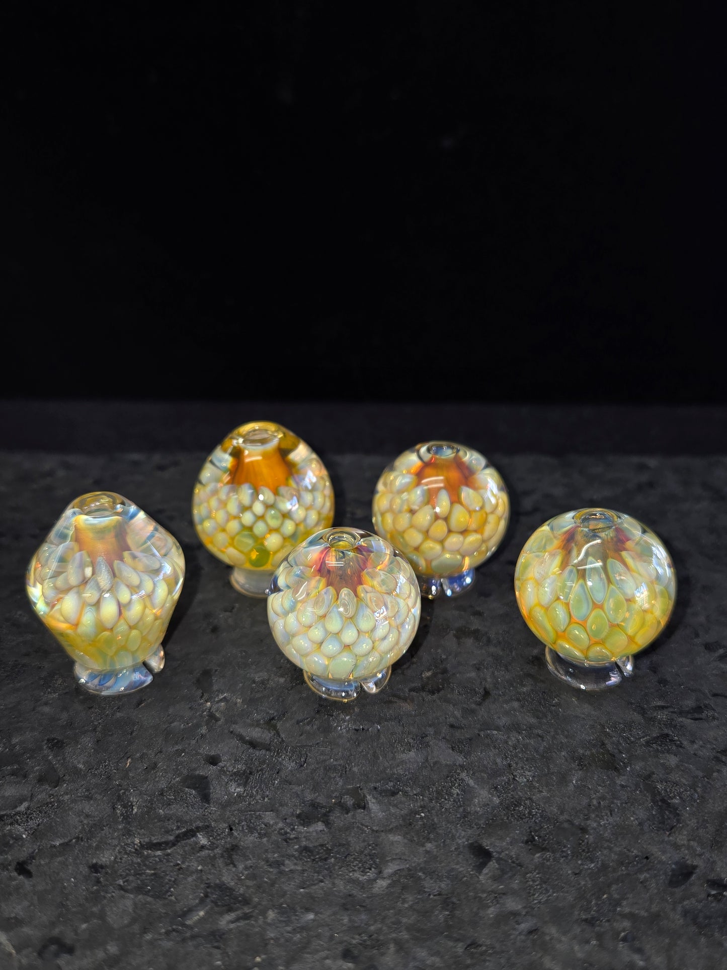 Green Forest Glass Fume Implosion Puffco Pivot Top