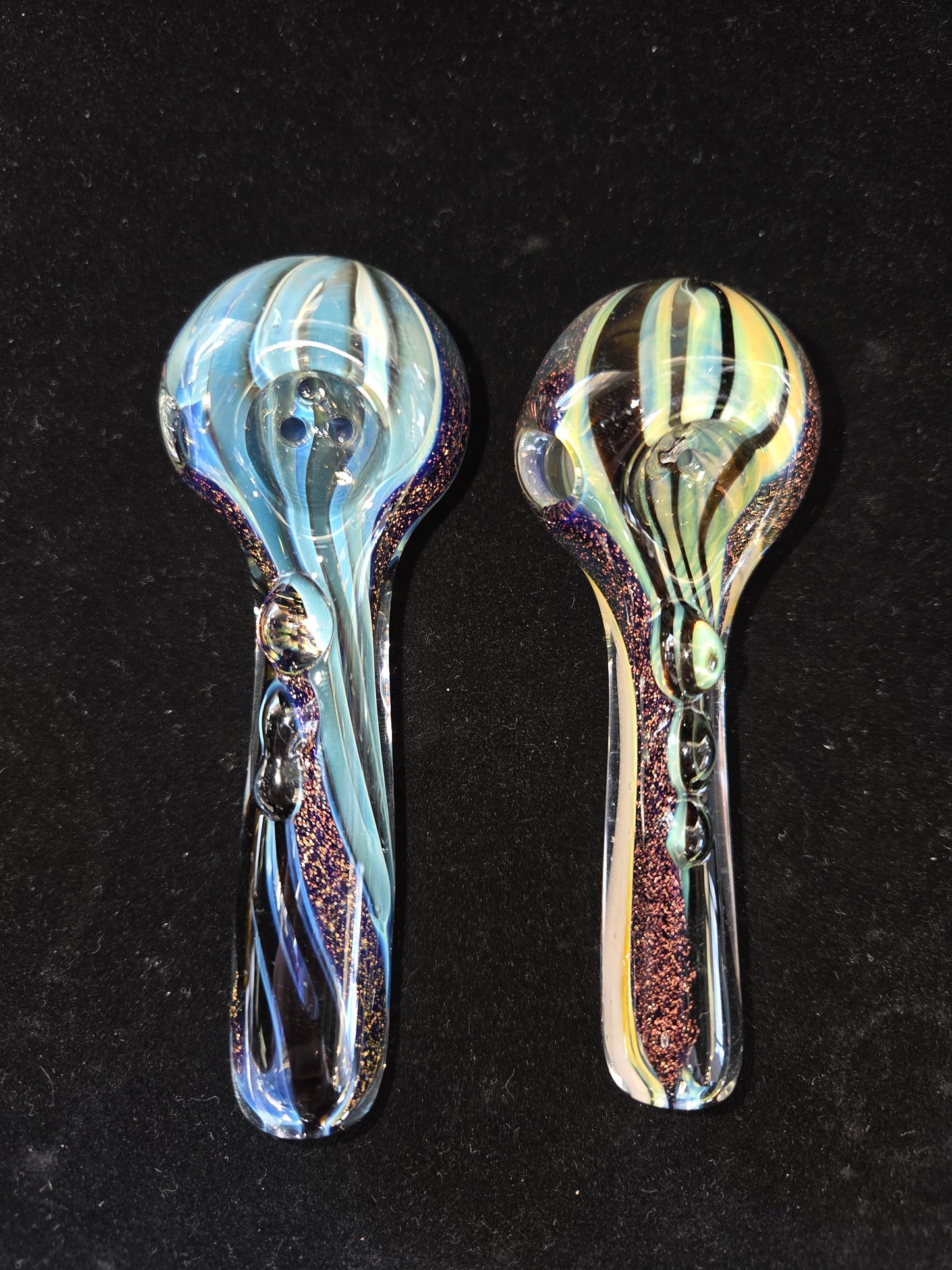 Kitchen Glass Dichro 3 Hole Spoons