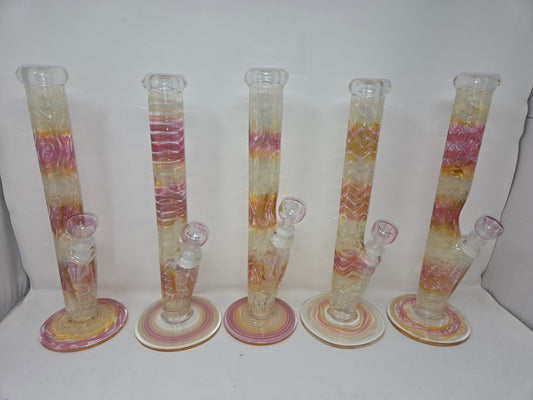 14" 38x4 Fully Gold/Silver Fumed Straight Tubes