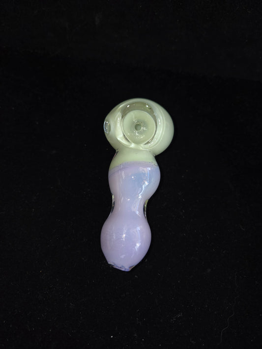 3.5" Milky Slyme Two-Tone Hand Pipe