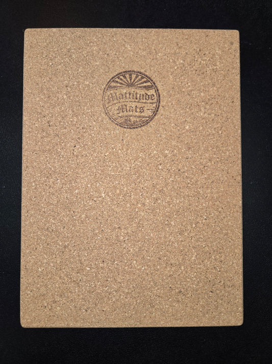 Mattitude Mats 9.75x7.25" Rectangle- It's Not Hoarding Crayon