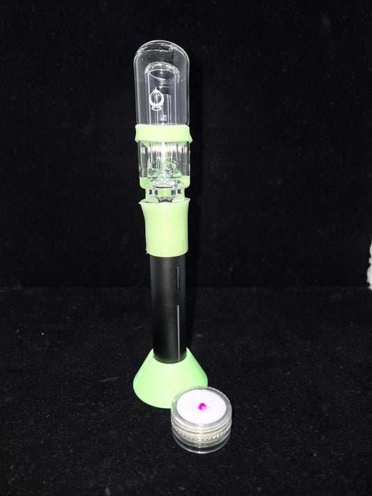 OTP Pivot Bubbler Clear Branded Zooka w/ tether+stand combo