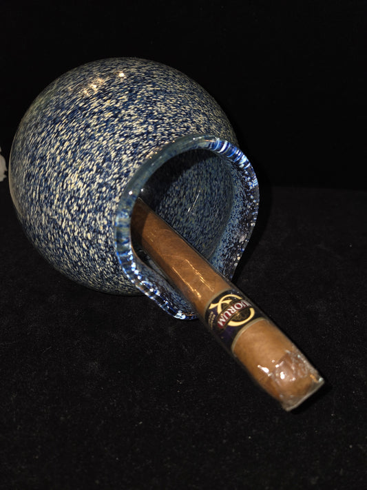 Cosmic Glass Cigar Ashtray