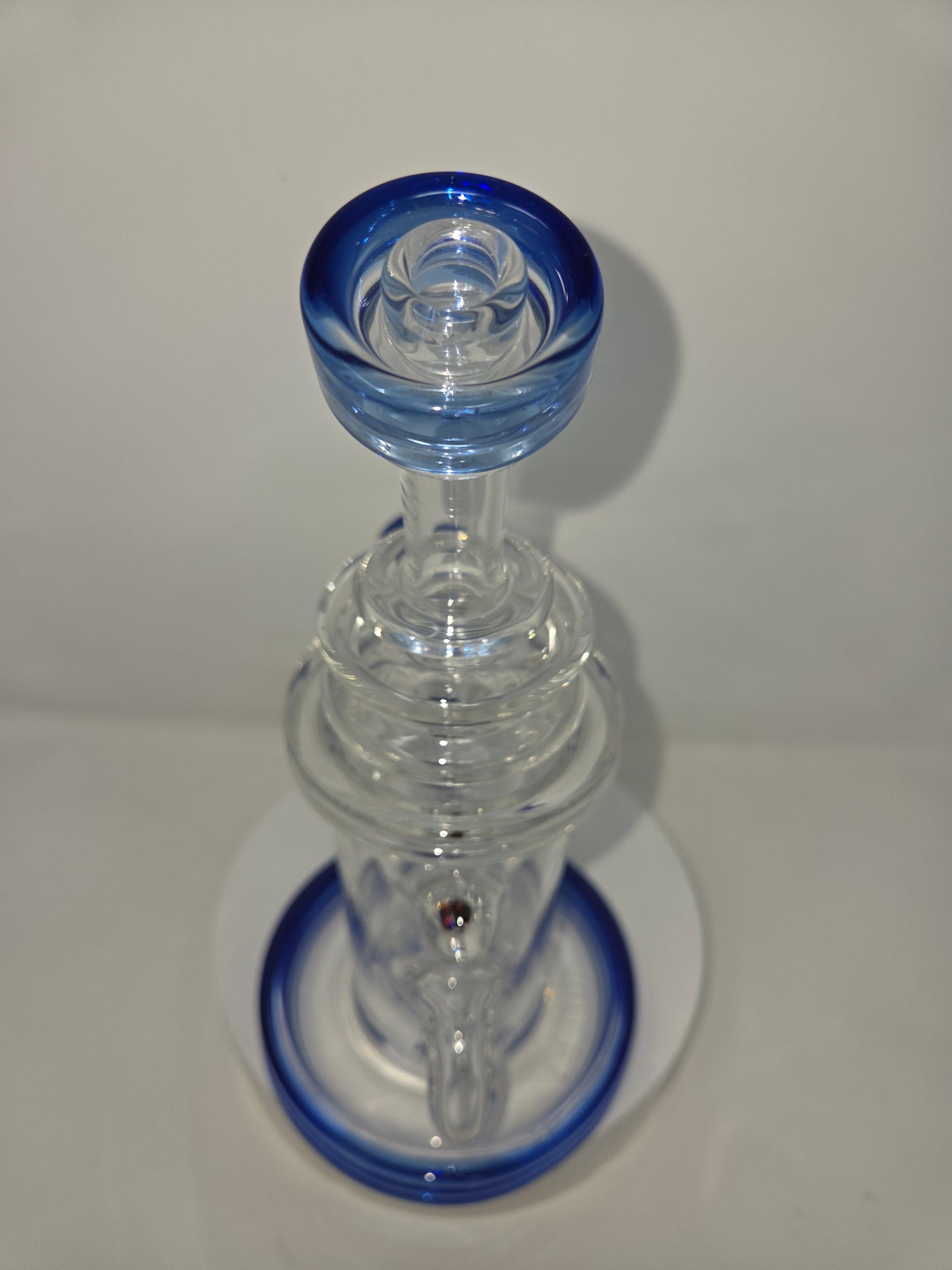 Bronx Glass Klein Incycler - Cobalt