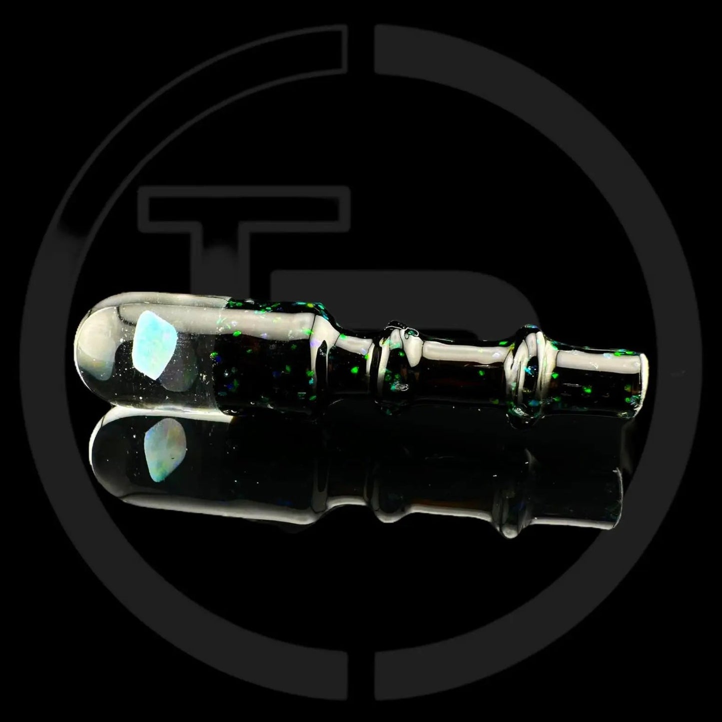 Top Opal Puffco Peak Pro 3DXL Joystick Cap by Iridescent Glass