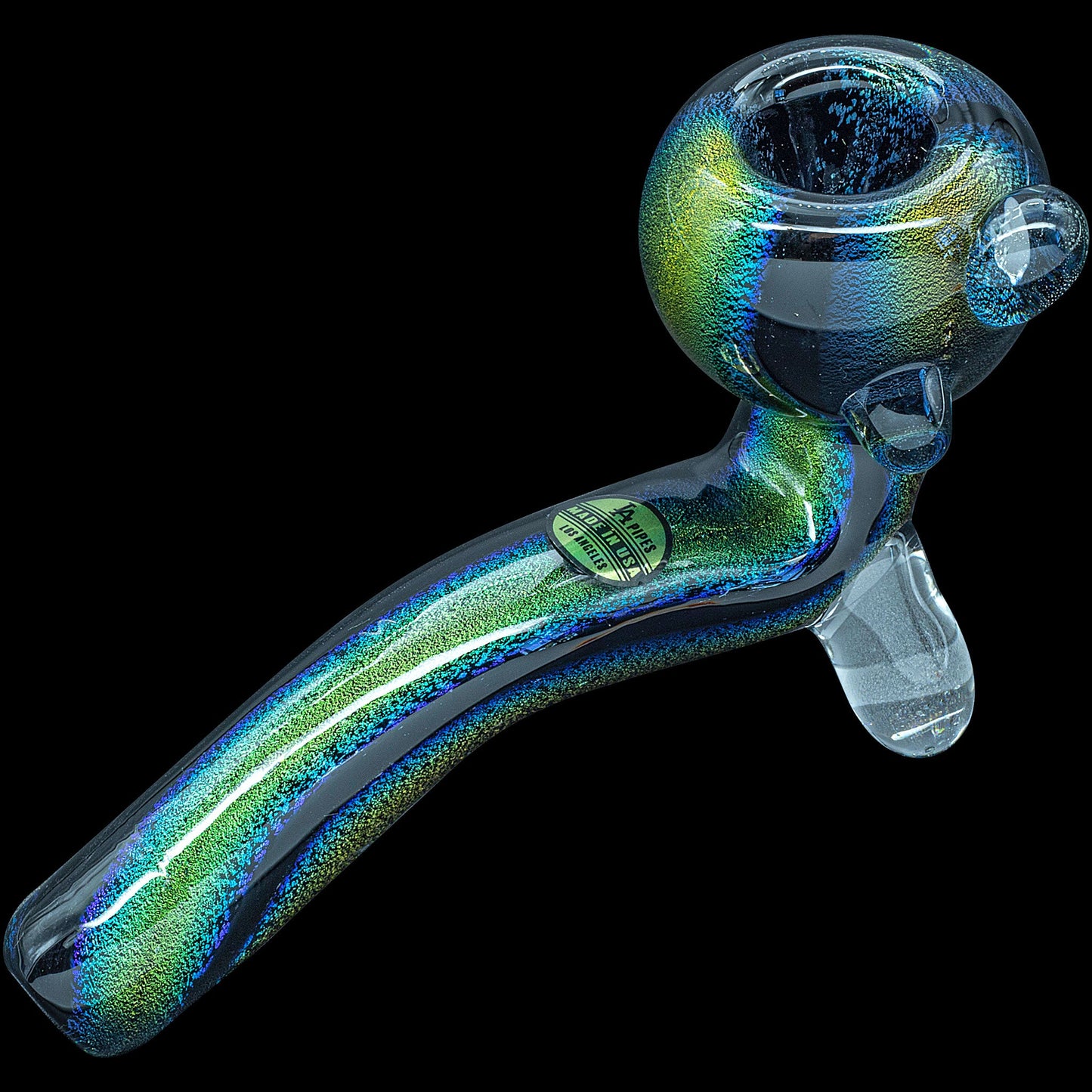 "The Galaxy" Full Dichroic Sherlock Pipe