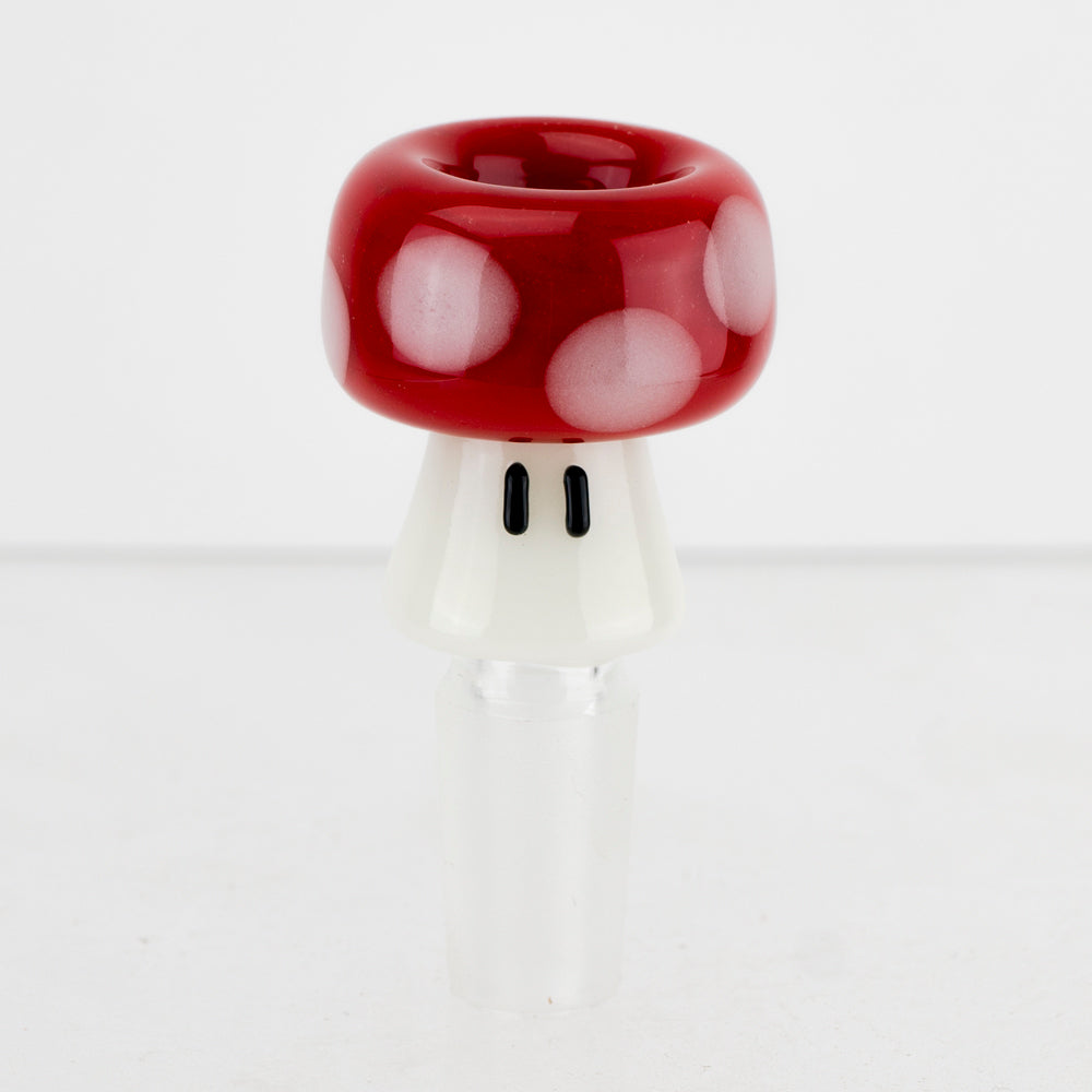 14mm UV Red Mushroom Bowl