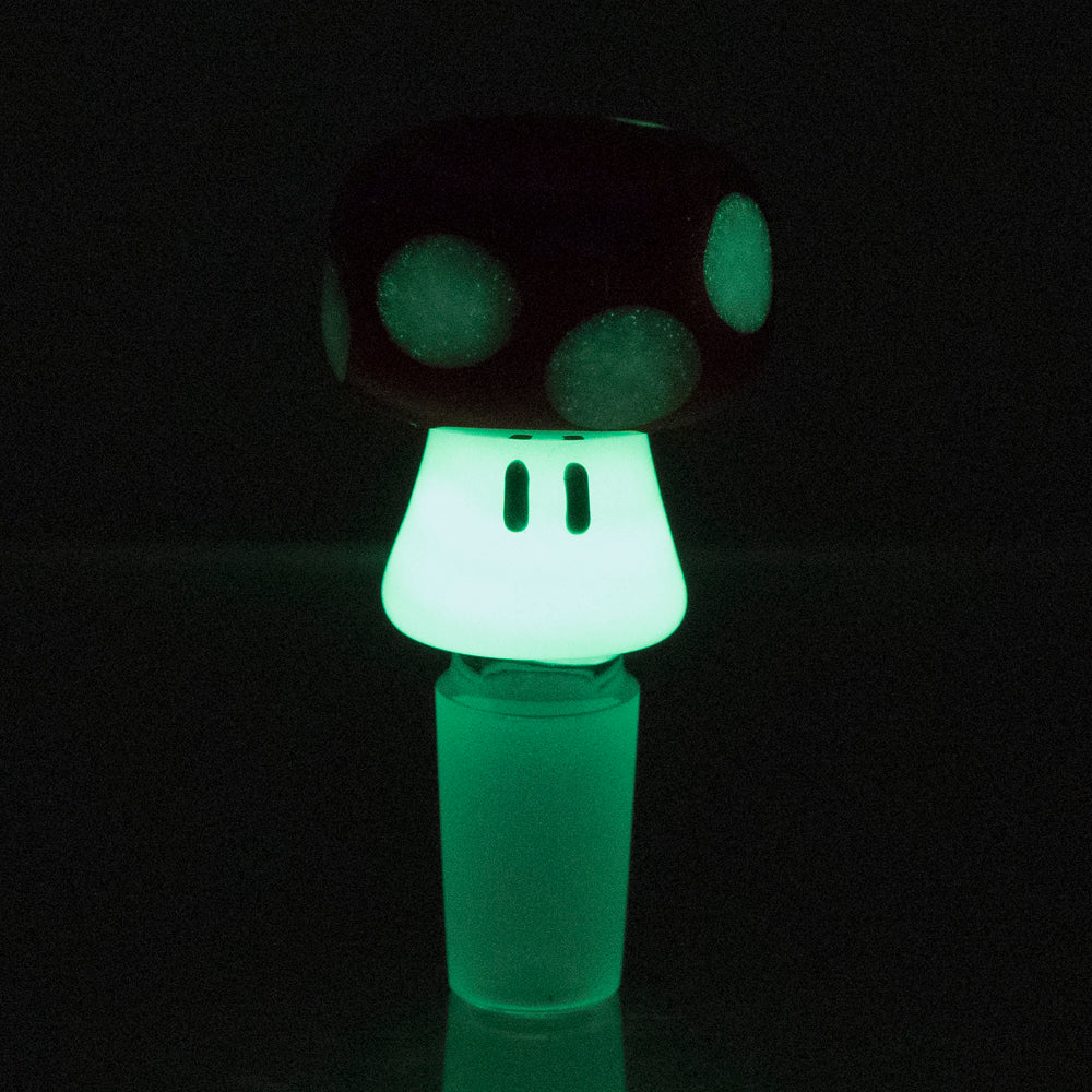 14mm UV Red Mushroom Bowl