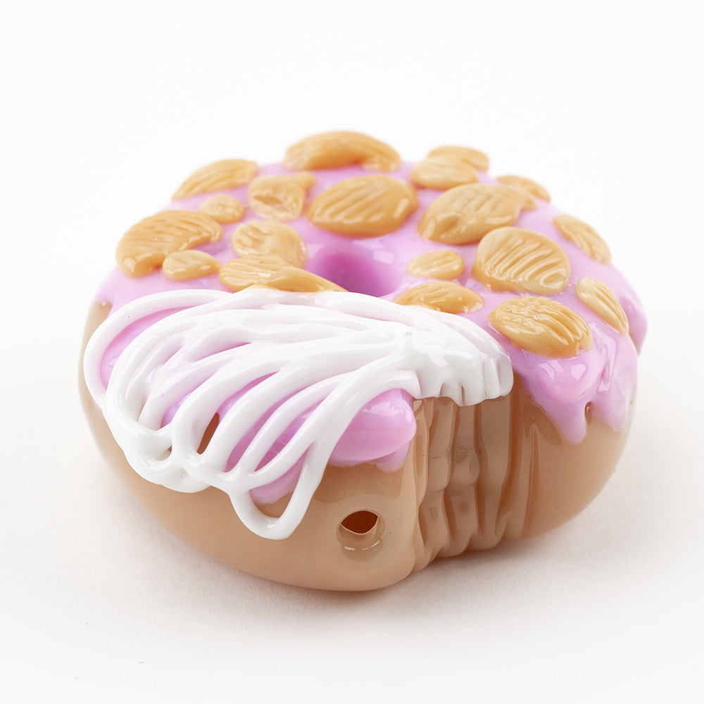 Pink Donut Bite Me Dry Pipe