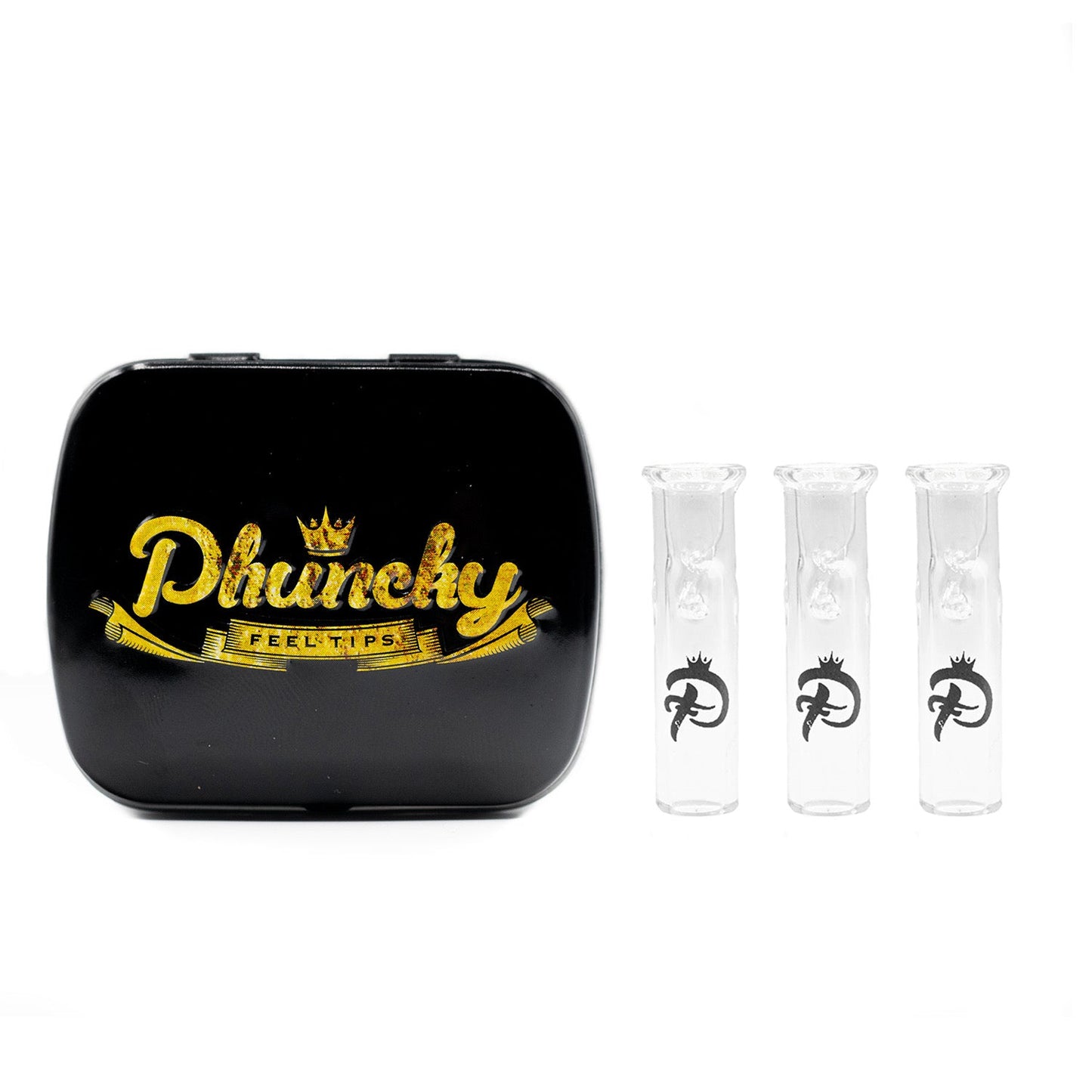 8mm Phuncky Logo Classic Clear 3 Pack (Round)