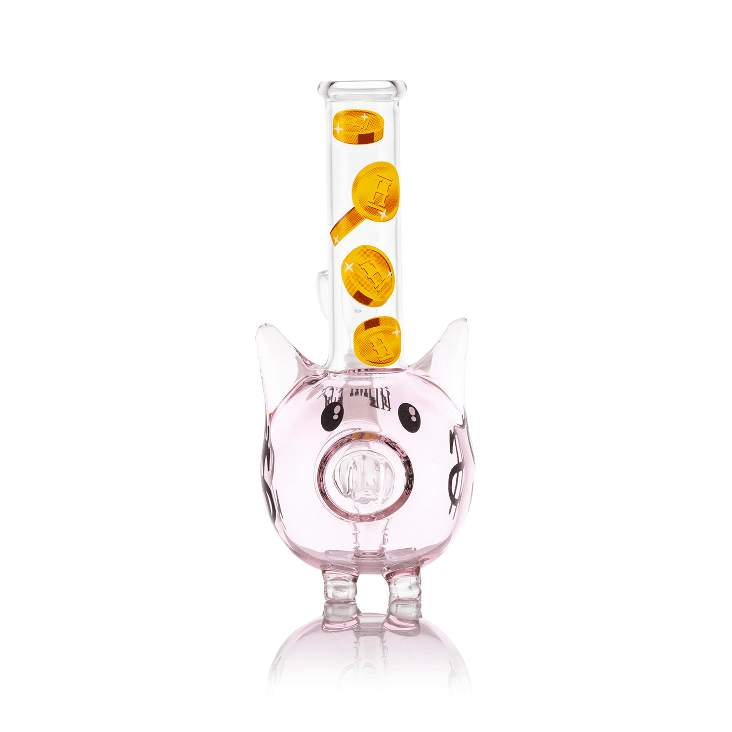 Piggy Bank Bong 7"